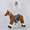 UFREE Horse Best Birthday Gift for Girls. Ride on Walking Horse Toy, Height 36 inch for Children 4 to 9 Years Old, Amazing Birthday Surprise.(White Mane and Tail) view 1