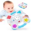 BEST LEARNING My Spin & Learn Steering Wheel - Interactive Educational Toys for 6 to 36 Months Old Babies & Toddlers - Learn Colors, Shapes, Feelings & Music - Birthday Gifts for Children view 1