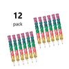 Fun Express Plastic Stackable Bear Pencils, Stacking Point Pencils, 5 in 1 Colorful Pencils for Party Supplies for Birthday Favors or School view 2