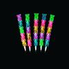 Fun Express Plastic Stackable Bear Pencils, Stacking Point Pencils, 5 in 1 Colorful Pencils for Party Supplies for Birthday Favors or School view 4