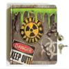 Playhouse Radioactive Glow in The Dark Lock & Key Lined Page Diary for Kids view 1