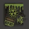 Playhouse Radioactive Glow in The Dark Lock & Key Lined Page Diary for Kids view 2