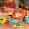 Battat  Interactive Kids Cash Register with Scanner & Sounds  26 Pieces Pretend Play Shopping Set with Light  Up Scanner, Play Money & Card  Educational Toy for Learning & Fun  3+ Years view 2