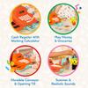 Battat  Interactive Kids Cash Register with Scanner & Sounds  26 Pieces Pretend Play Shopping Set with Light  Up Scanner, Play Money & Card  Educational Toy for Learning & Fun  3+ Years view 4