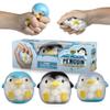 DNA Balls Penguin Stress Balls by YoYa Toys (3-Pack) - Stimulating, Calming Squishy Sensory and Fidget Toys for Kids and Adults - Ideal for Autism, ADHD, Fidgeting, and Breaking Bad Habits view 1