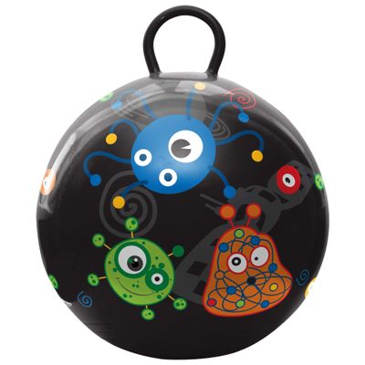 Hedstrom Hopper Ball, Hopping Ball, Jumping Ball, Monsters, 18 inch