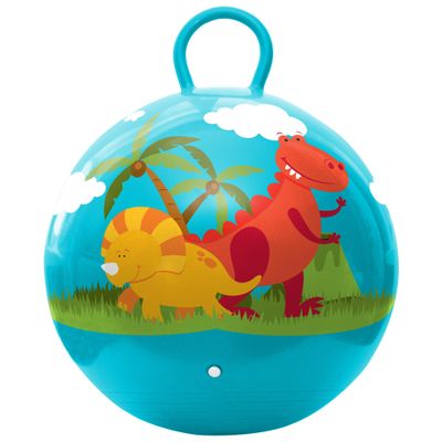 Hedstrom Hopper Ball, Hopping Ball, Jumping Ball, Dinosaurs, 18 Inch
