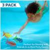 SwimWays Fish Styx Kids Fish-Shaped Pool Diving Toys (3 Pack), Bath Toys & Pool Party Supplies for Kids Ages 5 and Up view 3
