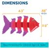 SwimWays Fish Styx Kids Fish-Shaped Pool Diving Toys (3 Pack), Bath Toys & Pool Party Supplies for Kids Ages 5 and Up view 4