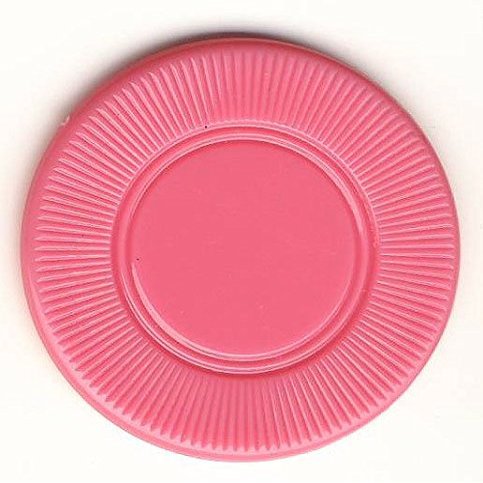 100 Pink 3.1 g Light Weight Interlocking Plastic Roulette Poker Chips
