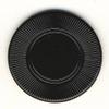 100 Black 3.1 g Light Weight Interlocking Plastic Roulette Poker Chips view 1