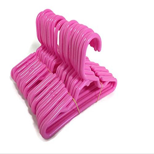 24 Pink Hangers(2 Dozen) for 14 inch Doll Clothes