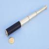 Hampton Nautical Captain's Brass/Leather Spyglass Telescope with Rosewood Box, 15", Brass view 4