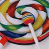 lovermusic Lovermusic 5PCS Lollipop Shape Drum Hand Drum Musical Sound Musical Instruments Colorful view 3