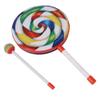 lovermusic Lovermusic 5PCS Lollipop Shape Drum Hand Drum Musical Sound Musical Instruments Colorful view 4