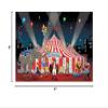 Fun Express Circus Big Top Tent Banner - 9 Feet Long - Carnival Birthday Party Decor and Supplies - VBS Vacation Bible School Supplies/Decor view 3