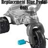 Fisher-Price Replacement Part for Dora Trike Nickelodeon Dora and Friends Children Tough Trike CDD45 - Includes Blue Pedal view 2
