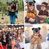 Puzzled DolliBu Super Soft Black Bear Plush Hat - Fluffy Stuffed Animal Bear Halloween or Cosplay Costume Toy Hat with Ear Flaps For Kids and Teens - One Size view 3