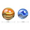 Marbles Cats Eyes Glass Marble / Sling Shot Ammo 500 pcs. Size is Approximately 5/8.1 inch Green Shooter 10 pcs view 2