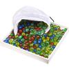 Marbles Cats Eyes Glass Marble / Sling Shot Ammo 500 pcs. Size is Approximately 5/8.1 inch Green Shooter 10 pcs view 3
