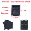 2 Pcs Forward Stop Backward Shift Switch Accessories, Children's Electric Powered Ride On Toys Car Replacement Parts Switch view 2