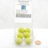 Wondertrail Yellow Opaque 22mm Glass Marbles Pack of 6 WONGM202 view 2