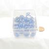 Wondertrail Blue Cats Eye 16mm Glass Marbles Pack of 20 WONGM114 view 1