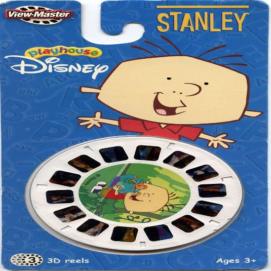 Stanley - Disney Playhouse - Classic ViewMaster - 3 Reels on Card - New