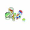 4M King Marbles Goldy Threes Happy Henry Marbles view 1