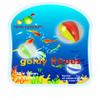 4M King Marbles Goldy Threes Happy Henry Marbles view 2