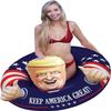NinoStar MAKE SUMMER Time GREAT AGAIN - with Donald Trump, American Pool Float #TrumpFloat view 4