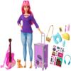 Barbie Dreamhouse Adventures Doll & Accessories, Travel Set with Daisy Doll, Kitten, Working Suitcase & 9 Pieces view 1