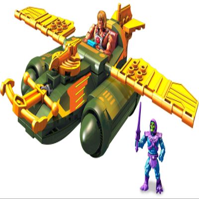 Mega Construx Heroes Wind Raider Attack Micro Action Figure Building Set