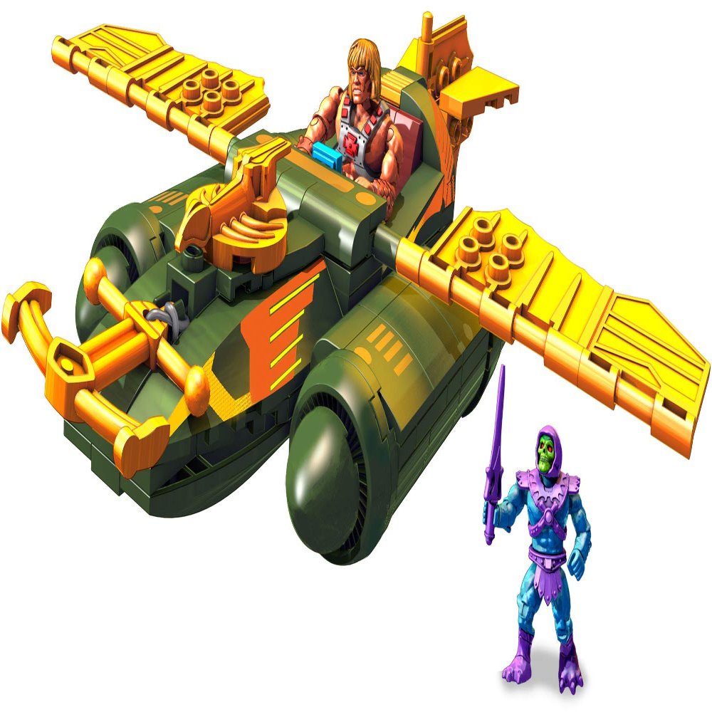 Mega Construx Heroes Wind Raider Attack Micro Action Figure Building Set