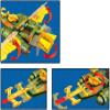 Mega Construx Heroes Wind Raider Attack Micro Action Figure Building Set view 4