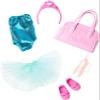BarbieClub Chelsea Accessory Pack, Ballet-Themed Clothing and Accessories for Small Dolls, 6 Pieces for 3 to 7 Year Olds Include Tutu and Dance Bag view 1