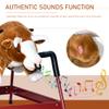 Qaba Kids Spring Rocking Horse Rodeo Bull Style with Realistic Sounds for Children Over 3 Years Old view 4