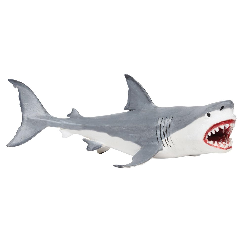 Safari Ltd. Megalodon Figurine - Detailed 7.25" Shark Figure - Educational Toy for Boys, Girls, and Kids Age 3+