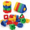 AIBELY Jumbo Nuts and Bolts Toys 52Psc for Toddlers Preschoolers Kids, STEM Educational Montessori Building Construction Screw Matching Activities for 3,4,5 Year Old Boy and Girl. view 1