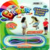 2CHILL Chinese Jump Rope (1 Pack) Elastic Skipping Rope Game for Kids & Adults | Colorful Stretchy Jump Rope for Kids, Girls and Boys. Party Favor. Physical Education Equipment 733-1A view 1