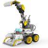 UBTECH JRA0203 JIMU Robot BuilderBots Series: Overdrive Kit/App-Enabled Building and Coding STEM Learning Kit (410 Parts and Connectors), Yellow view 2