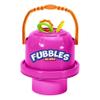 Fubbles Bubbles No-Spill Big Bubble Bucket in Pink | Bubbles for Toddlers and Kids of All Ages | Includes Fubbles Bubbles Bucket and 3 Bubble Wands, Made in The USA view 1
