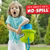 Fubbles Bubbles No-Spill Big Bubble Bucket in Pink | Bubbles for Toddlers and Kids of All Ages | Includes Fubbles Bubbles Bucket and 3 Bubble Wands, Made in The USA view 4