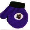 Harry Potter Purple Black Mittens with 3-D Changing Image for Children view 1