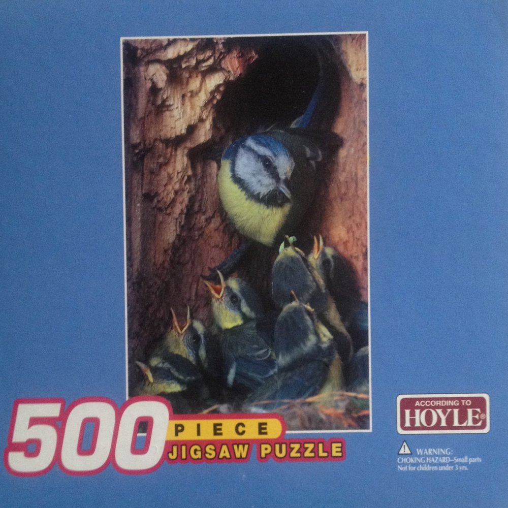 "Mother Bird and Her Chicks" 500 Piece Puzzle