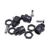 GTHELE 12mm to 17mm Wheel Hex Hub Adapter Extension Conversion for 1/10 RC Car and Upgrade 1/8 Tires view 4