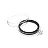 Air-Tite High Relief 40mm Black Ring Coin Capsules for 2oz Elemetal Rounds, 10 Pack view 1