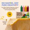 Honeysticks 100% Pure Beeswax Crayons (12 Pack) - Non Toxic Crayons for Toddlers 1-3, Safe for Baby from 1 Year Old Plus, Handmade with Natural Beeswax and Food-Grade Colors, Eco Friendly view 2