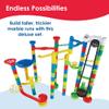 MindWare Marble Run 110 Piece Building Set with 82 Track Pieces, 15 Marbles and Motorized Elevator view 2