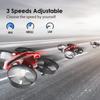 ATOYX Mini Drone for Kids & Beginners, Indoor Portable Hand Operated/RC Nano Helicopter Quadcopter,Birthday Children's Day Gift for Boys and Girls,Auto Hovering, Headless Mode & Remote Control, Red.4-blade design delivers greater stability view 3